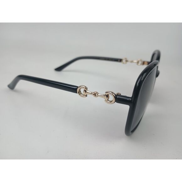 NWT Gucci GG0893S-001 Black Oversized 57mm Sunglasses Gucci Women\ main image 3